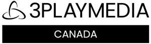 3Play Media Canada logo in black